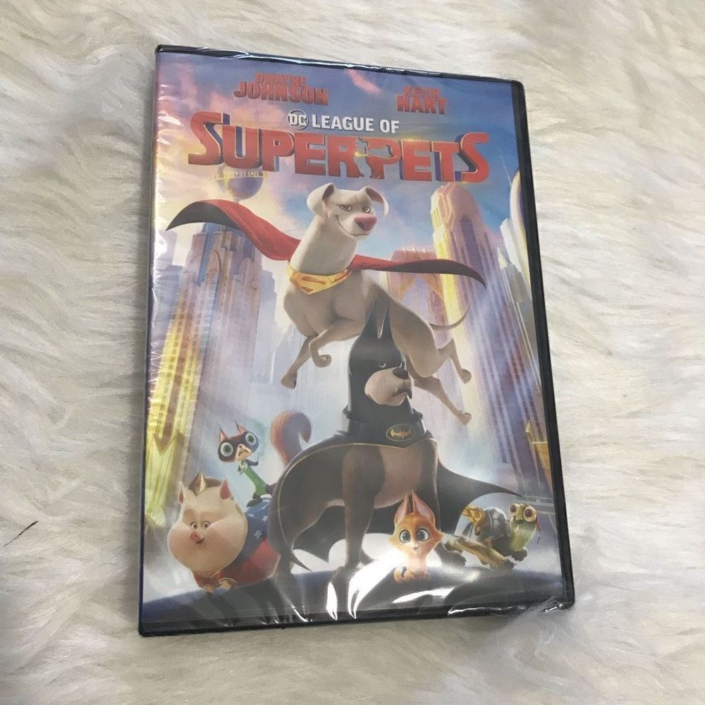 🦩 DC League of Super-Pets (DVD, 2022, Warner Bros.) New